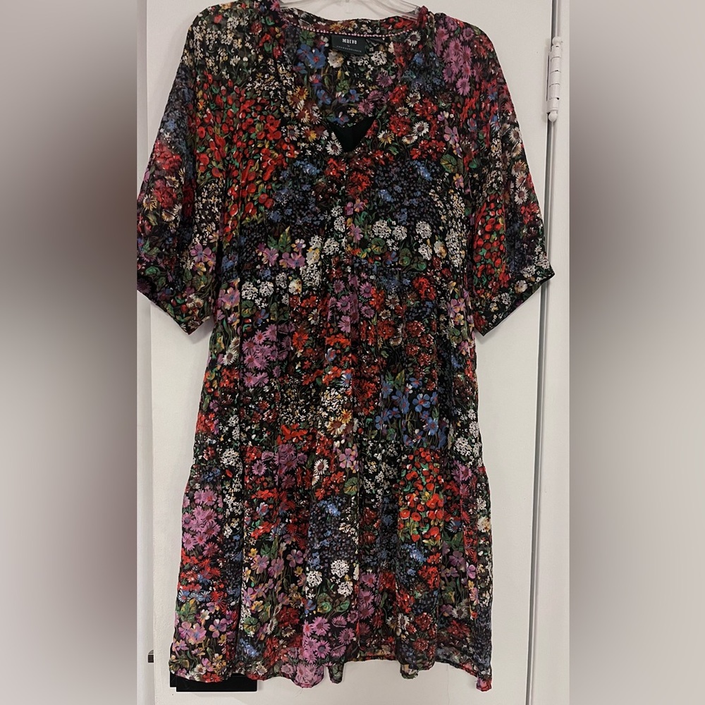 Maeve by Anthropology Baby Doll Floral Dress
